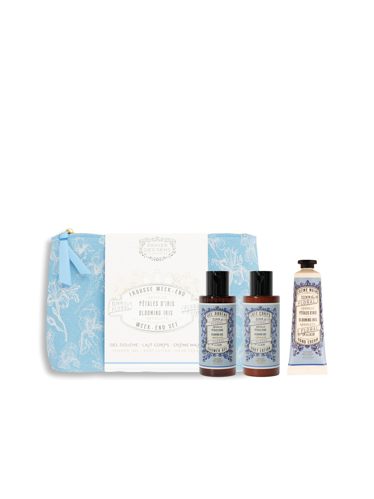 Trousse Week-end Pétales d\'Iris - Panier des Sens
