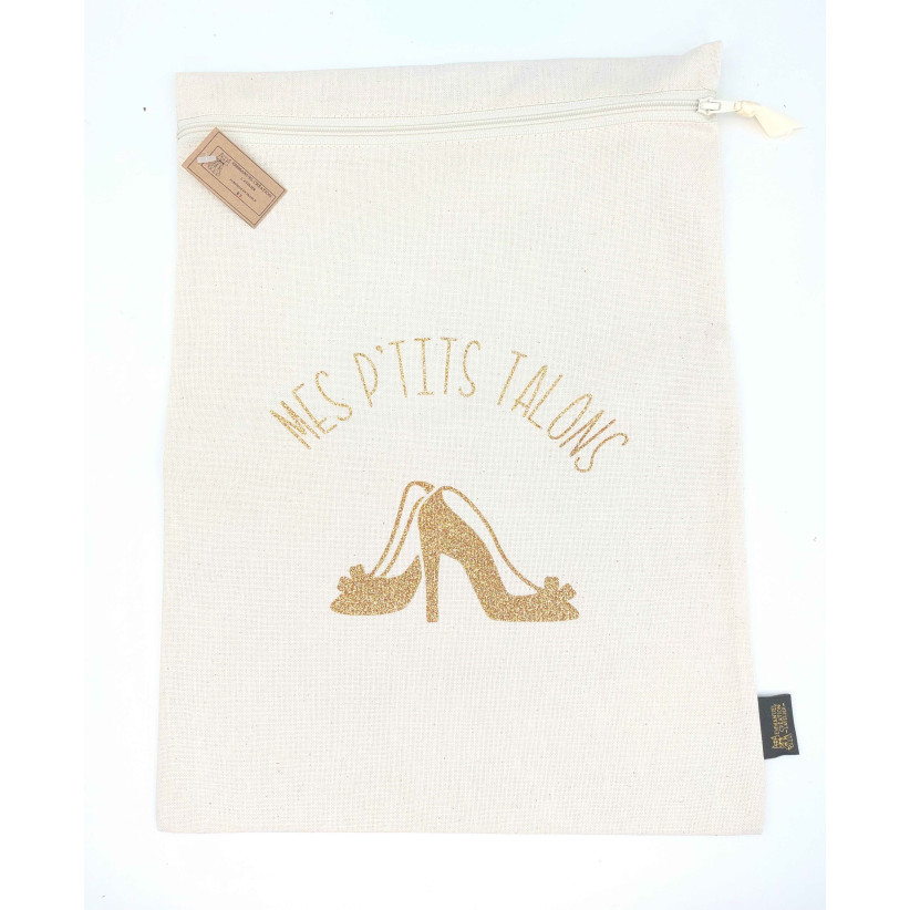 Sac à chaussures Mes P\'tits talons- Emmanuel Création
