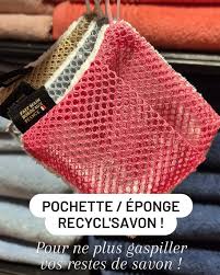 Recycl\'savon- Sac à savon - Emmanuel Création