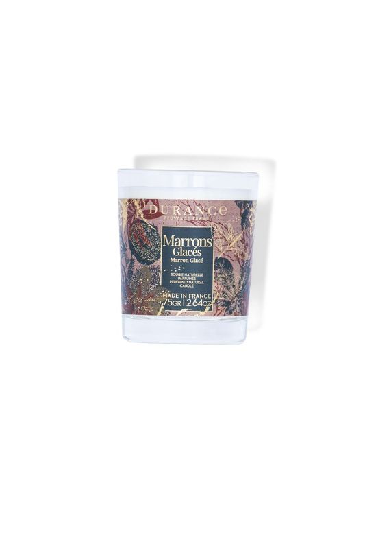 Bougie parfumée Marrons glacés - Noêl 2024 - Durance