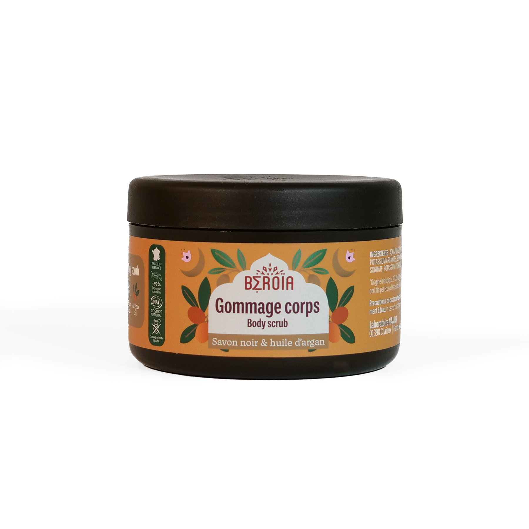 Savon noir à l\'huile d\'argan - Beroïa - Rituel du Hammam
