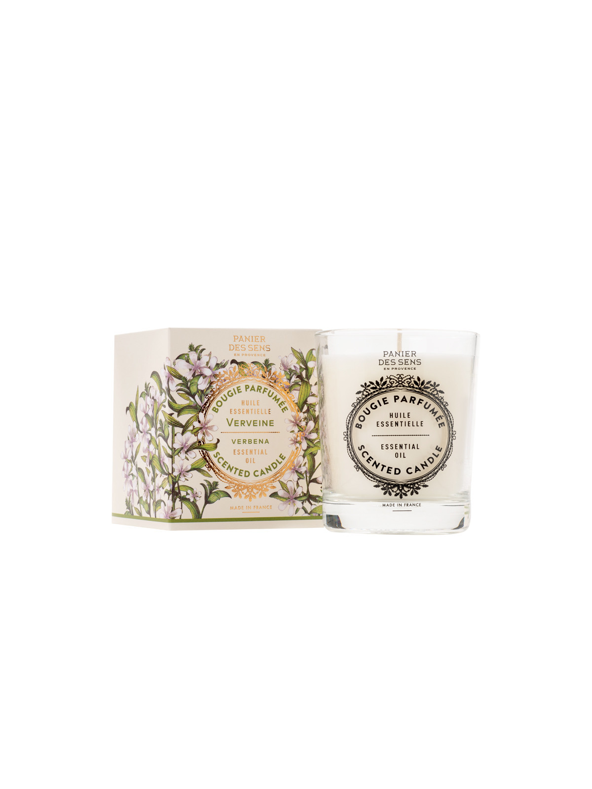 Bougie parfumée Verveine énergisante - Panier des Sens