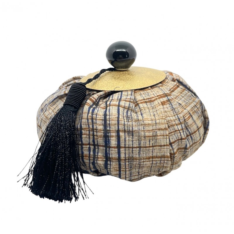 Aumônière parfumée Les stries - Poudre de Riz - Autour du parfum