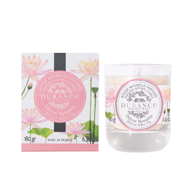 Bougie parfumée  Délicat Nymphéa - Les éternelles - Durance
