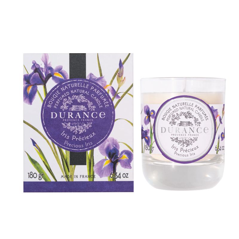 Bougie parfumée Iris Précieux - Les éternelles - Durance