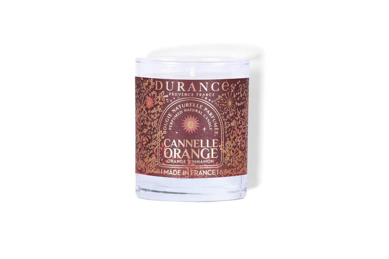 Bougie parfumée Cannelle orange - Noël 2025 - Durance