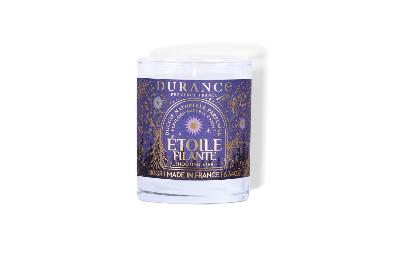 Bougie parfumée Etoile filante- Noël 2025- Durance