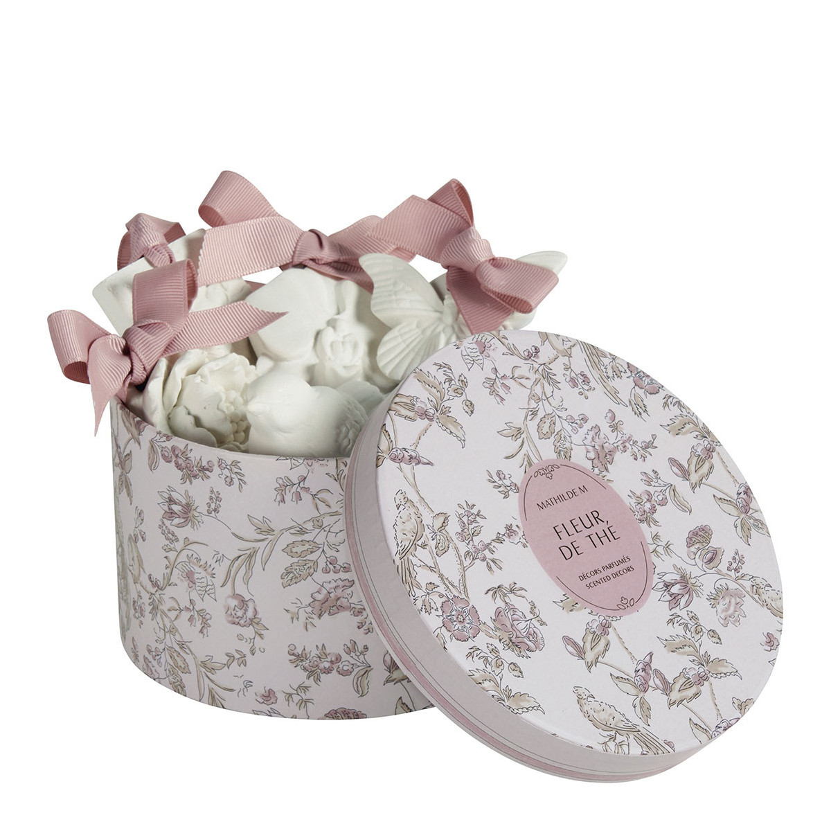 Coffret de 5 plâtres parfumés Fleur de Thé - Mathilde M