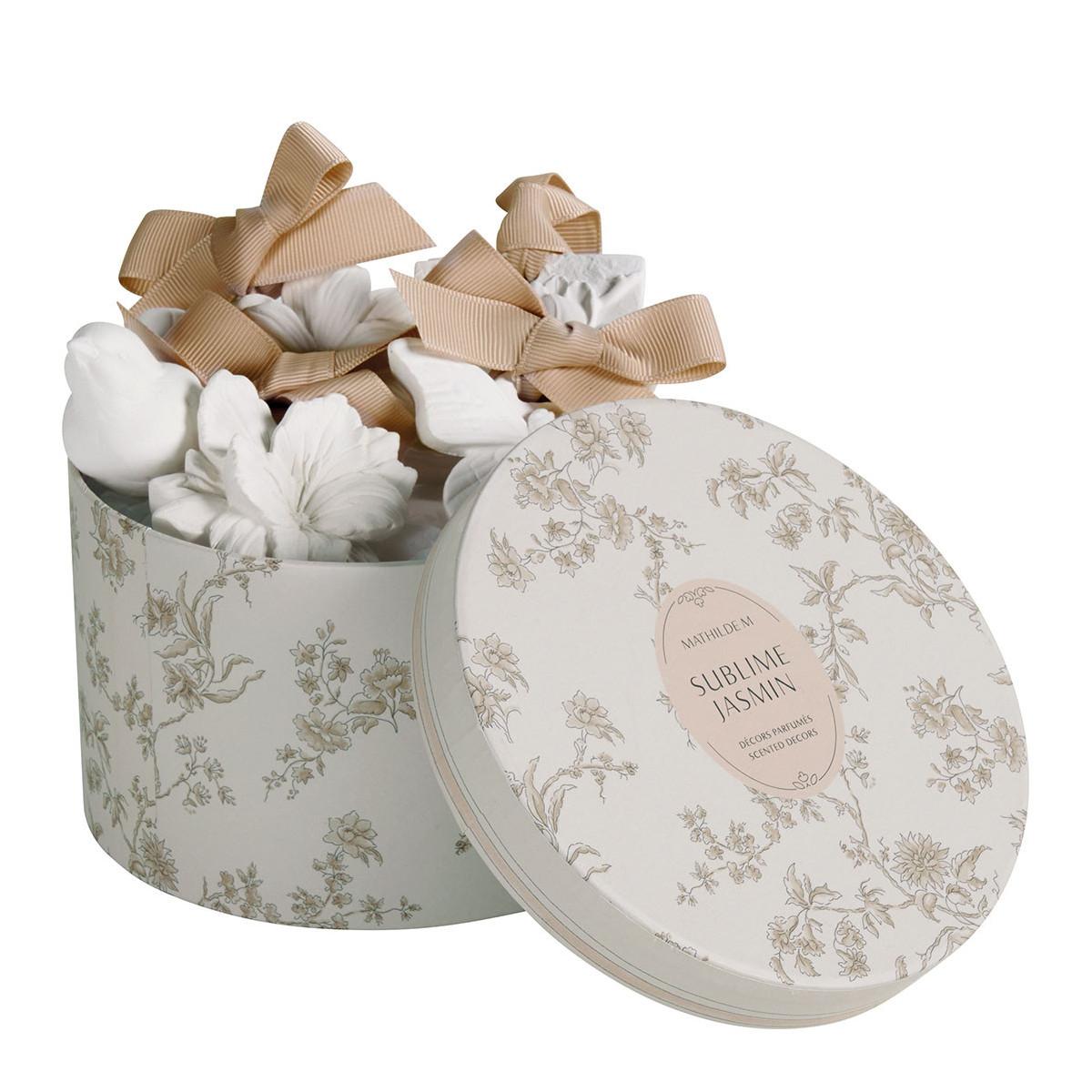 Coffret de 5 plâtres parfumés Sublime Jasmin - Mathilde M