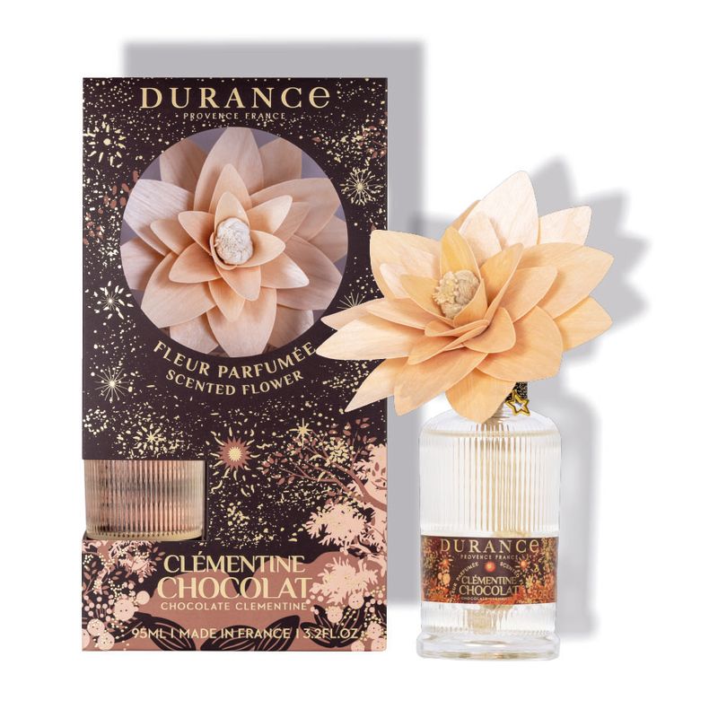 Fleur parfumée Clémentine chocolat - Noël 2025- Durance