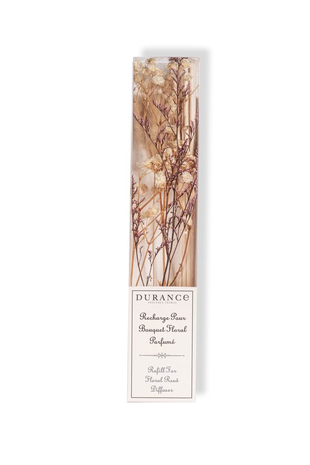 Recharge Fleurs séchées et tiges de rotin pour diffuseur - Durance