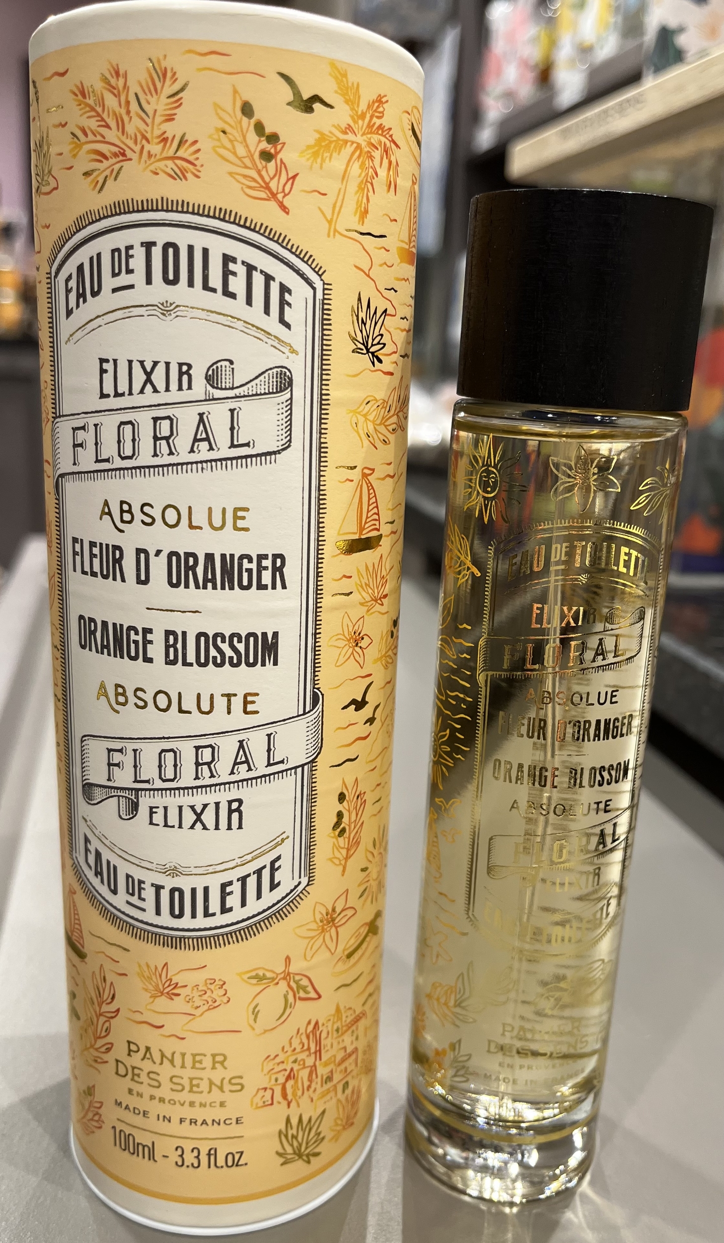 Eau de Toilette Fleur d\'oranger 100ml - Edition Limitée - Panier des Sens