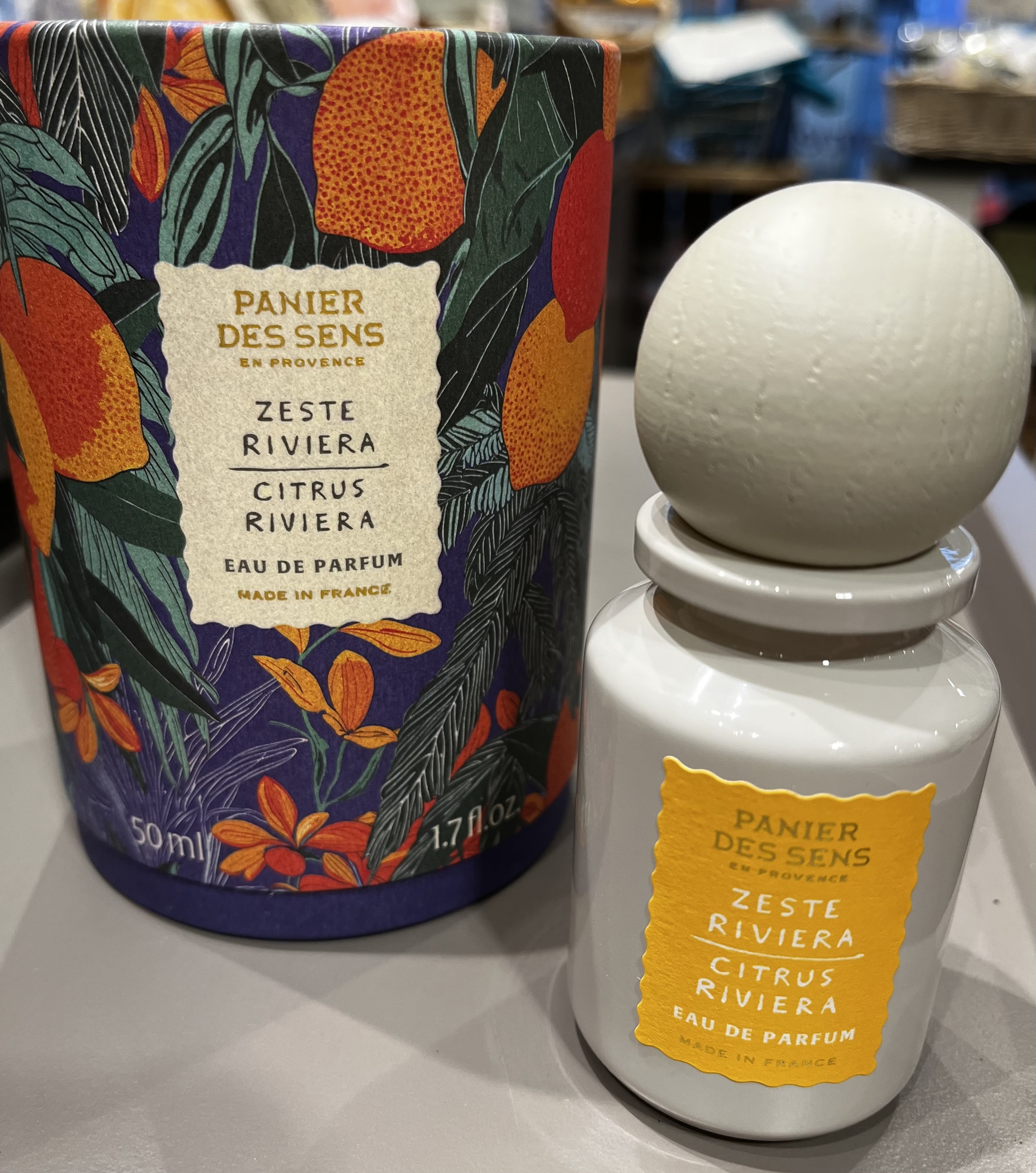 Eau de parfum Zeste Riviera - Panier des Sens