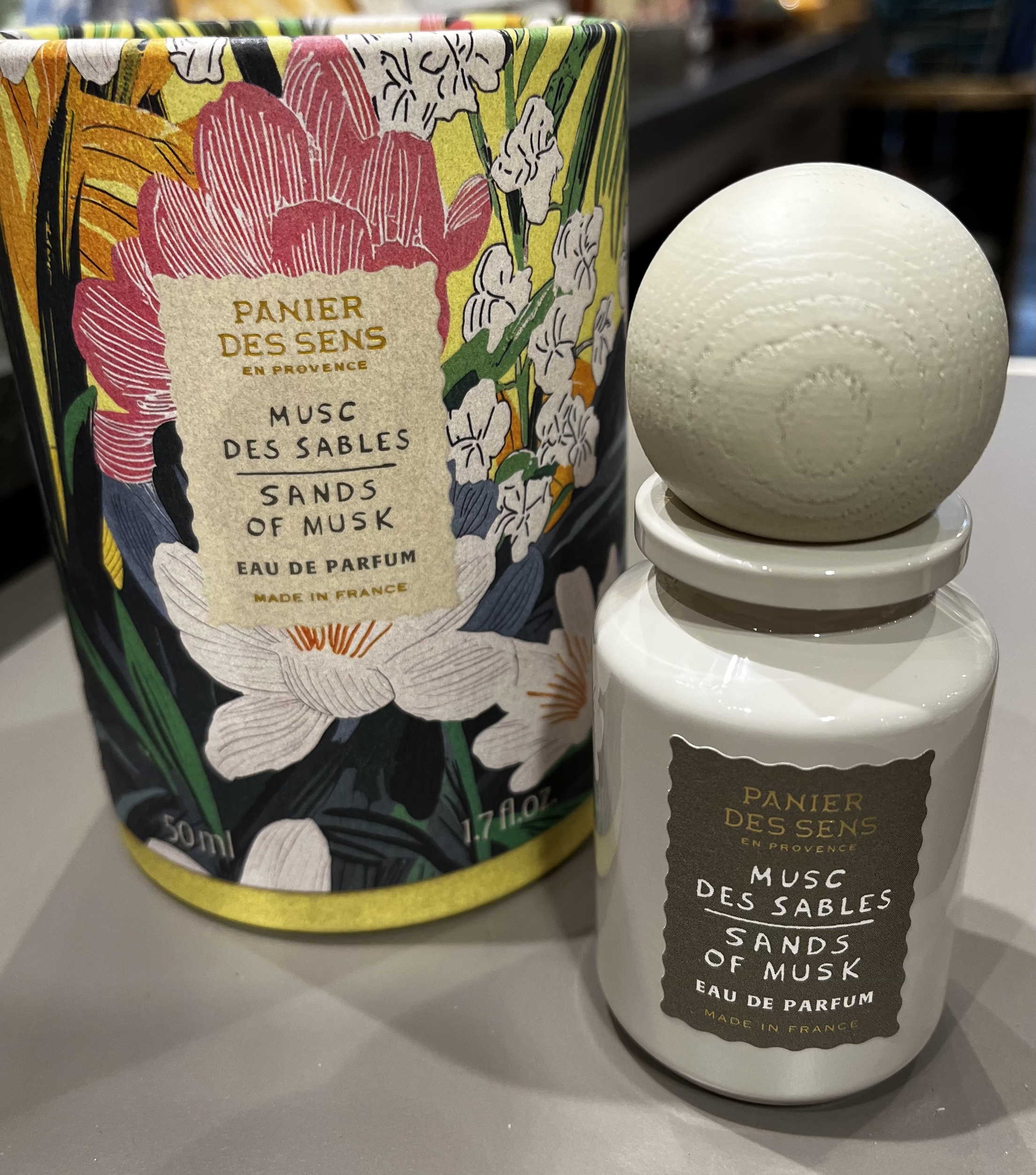 Eau de parfum Musc des Sables- Panier des Sens
