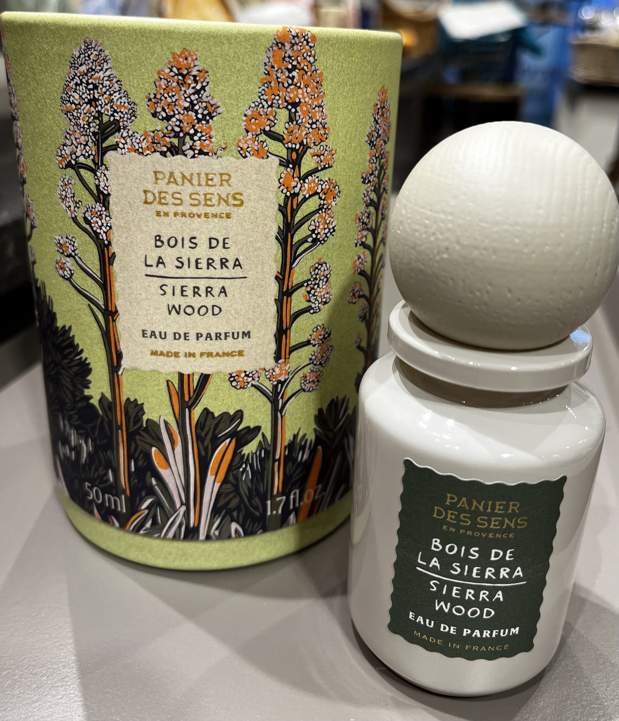Eau de parfum - Bois de la Sierra- Panier des Sens