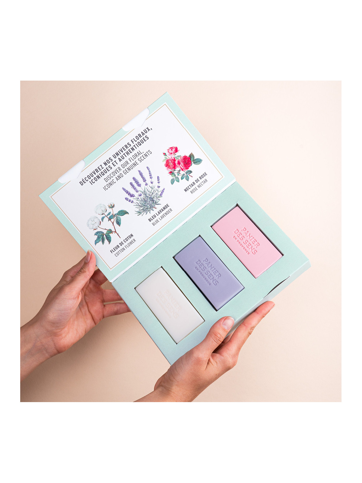 Coffret de 3 savons parfumés - Panier des Sens