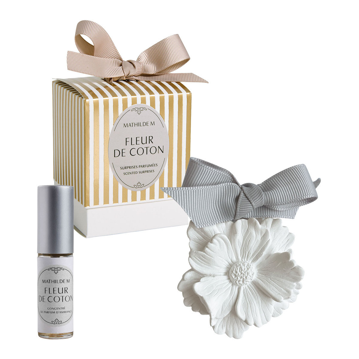Coffret surprises parfumées - Fleur de coton - Mathilde M