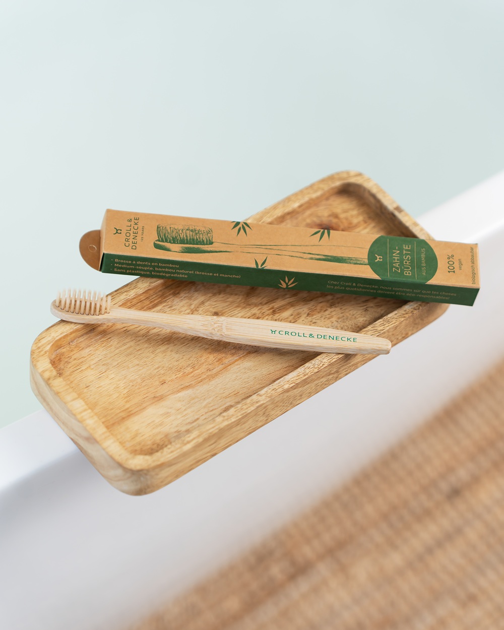 Brosse à dents en Bambou - Adulte - Croll & Denecke