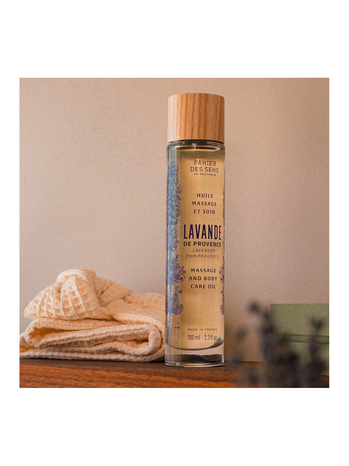 Huile Massage et soin Lavande - Panier des Sens