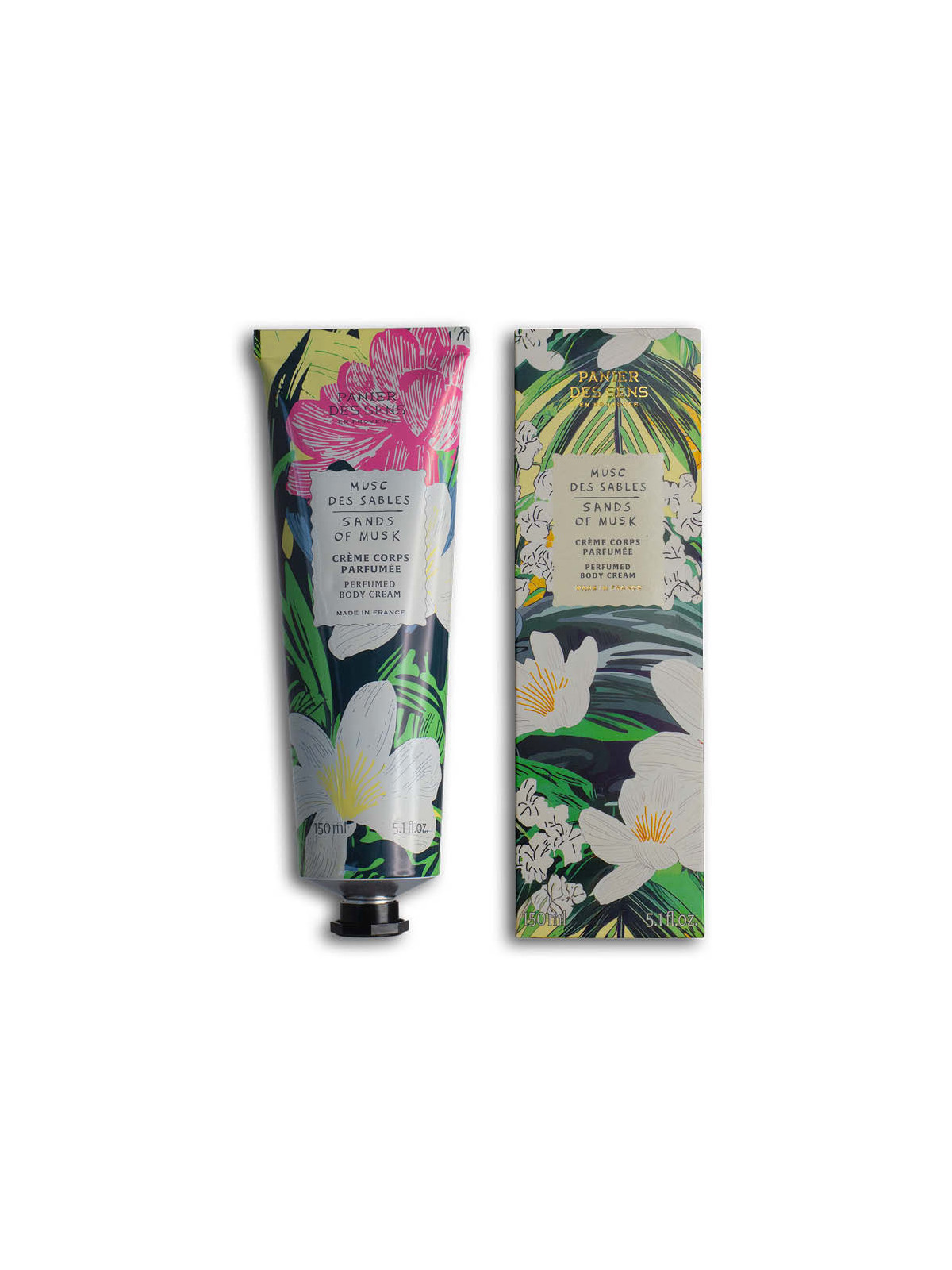 Crème corps parfumée Musc des Sables - Panier des Sens