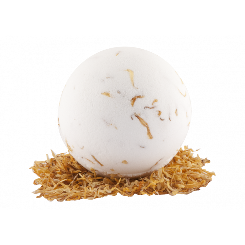 Bombe de bain au Calendula - Autour du Bain