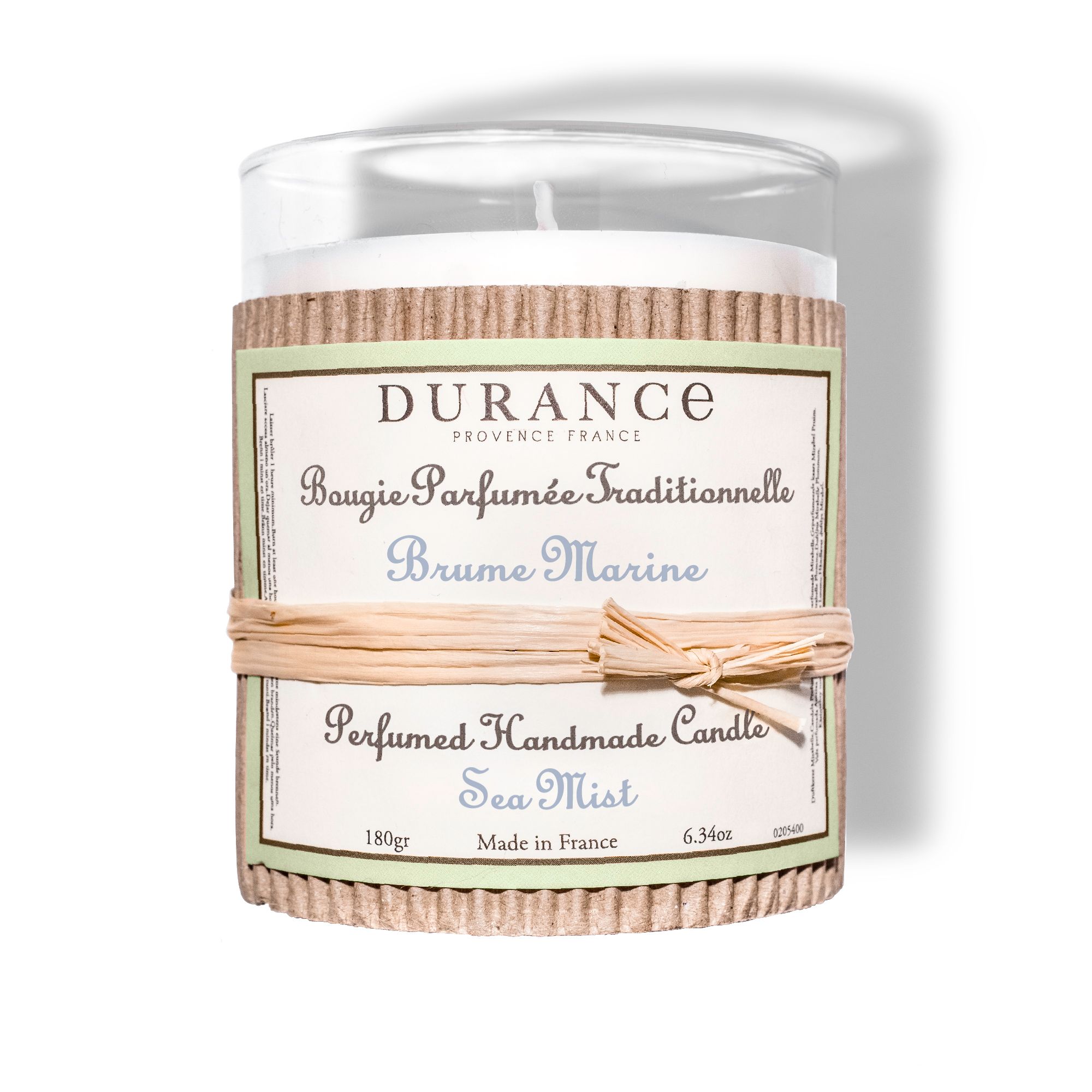 Bougie parfumée Brume marine 180g- Durance