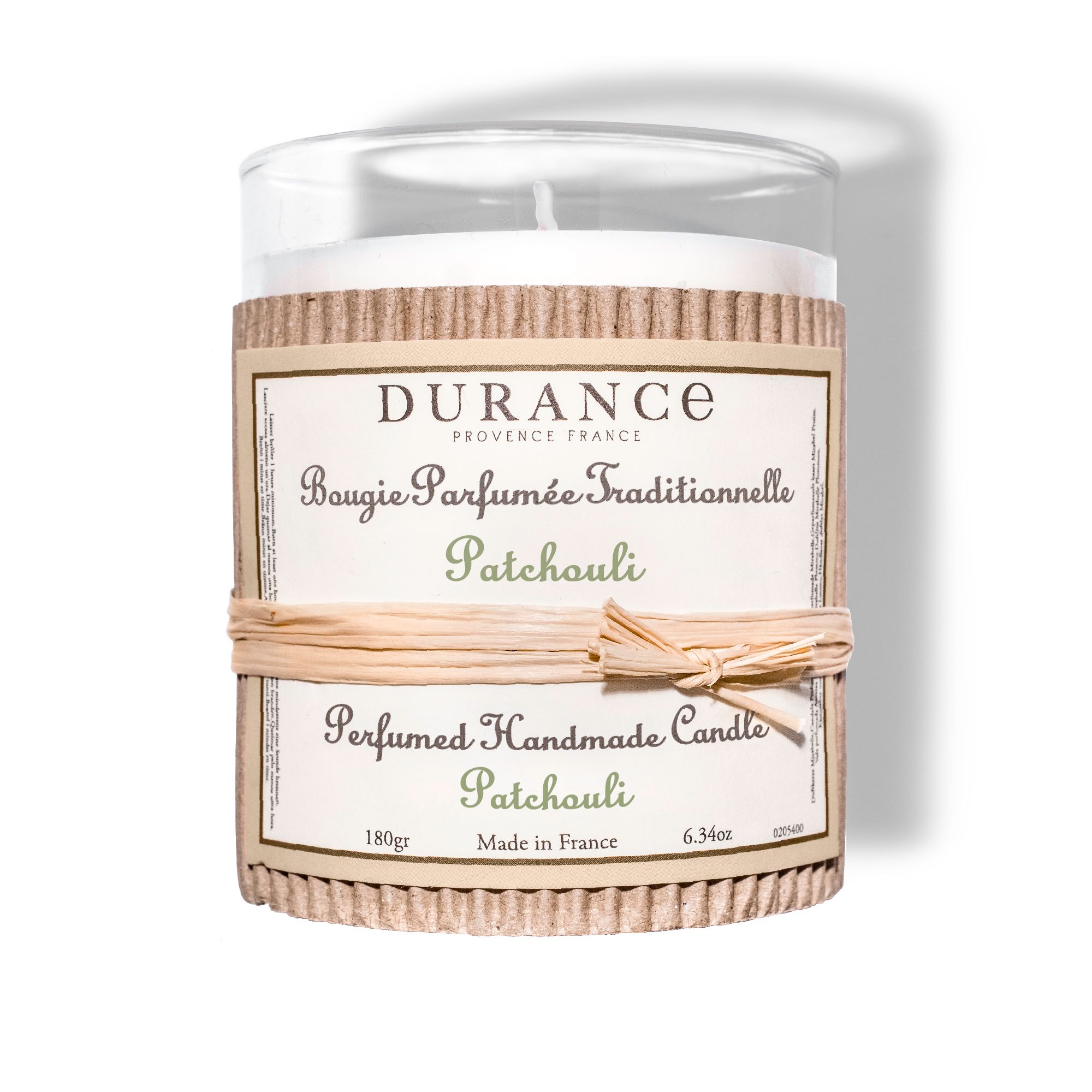Bougie parfumée Patchouli 180g- Durance