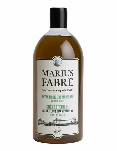 Savon de Marseille liquide Fleur de cerisier et Grenade 1L- Marius Fabre