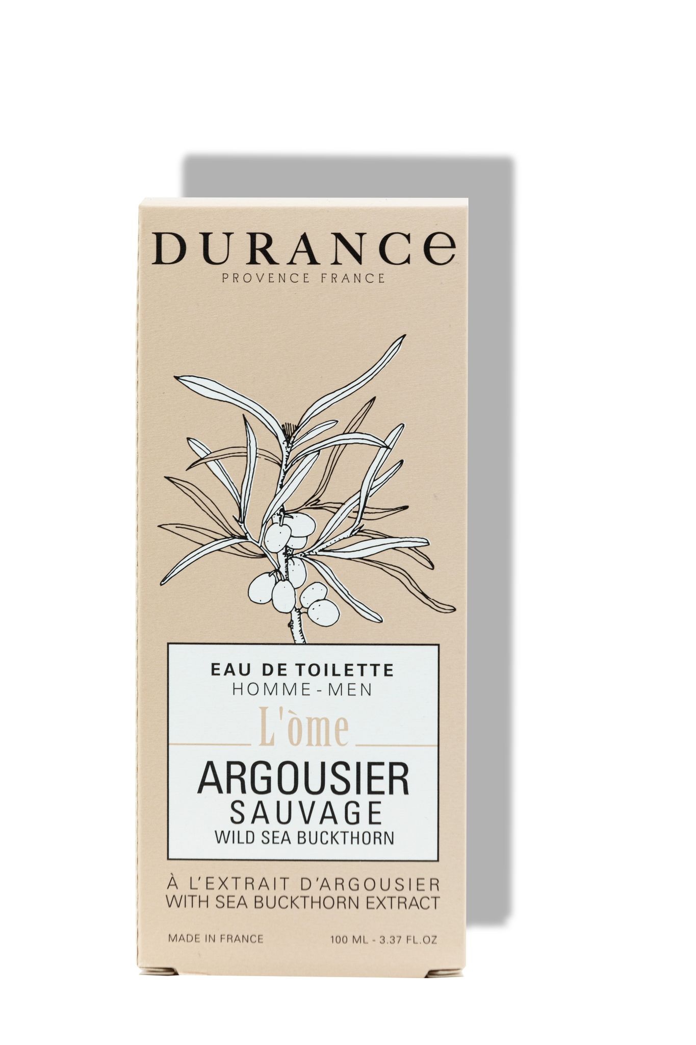 Eau de toilette Argousier sauvage- Durance