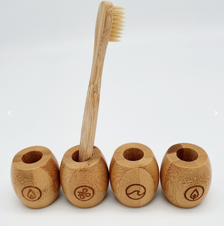 Porte brosse à dents en BAMBOU- Croll & Denecke