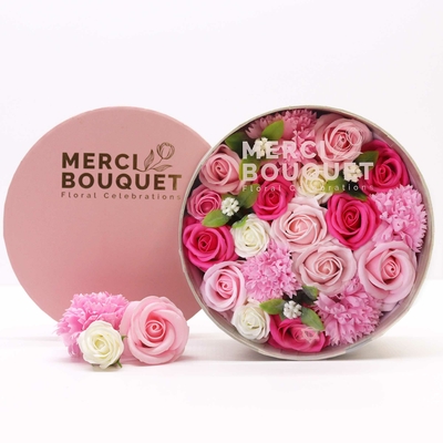 bouquet floralsavon roserond