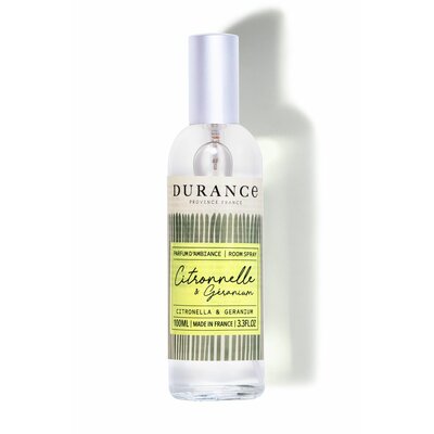 parfum d'ambiance citronnelle geranium