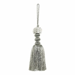 pompon parfumé argent Fleur de coton