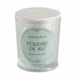 Bougie 145g poudre de riz Mathilde M