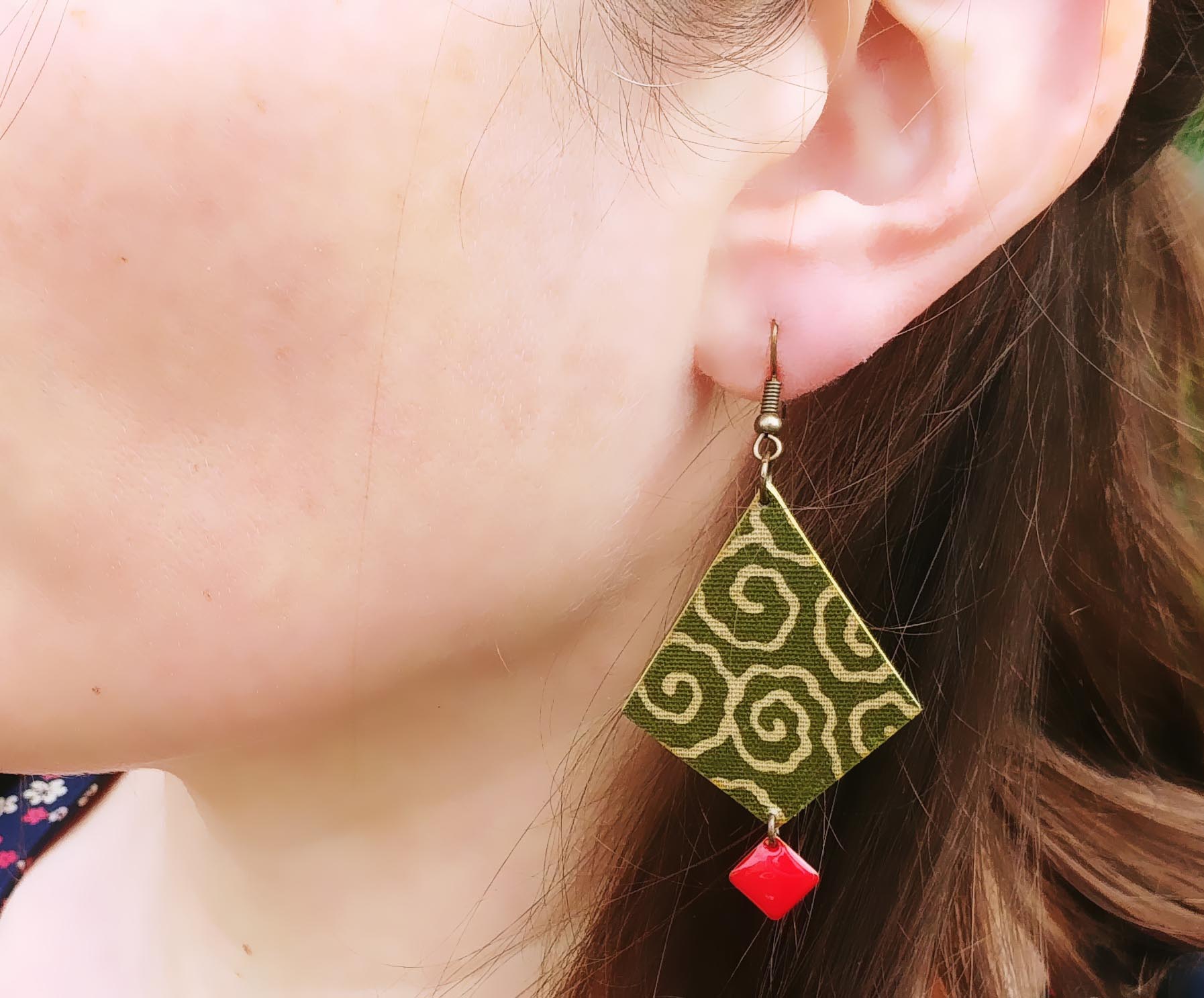 Boucles Do tissu.-.BDOT0004-2