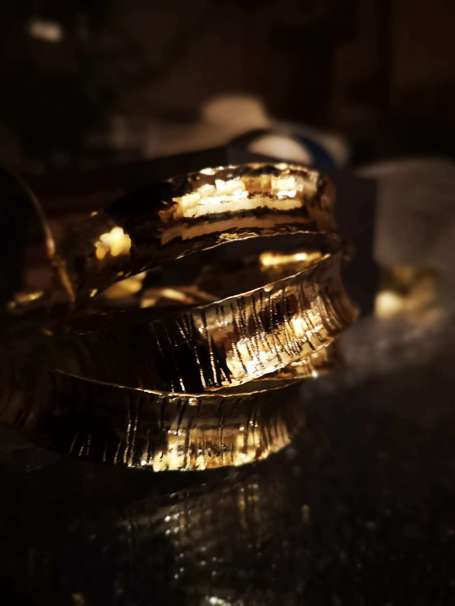 Bracelets dinandés - Verdegrine - Bijoux créateur