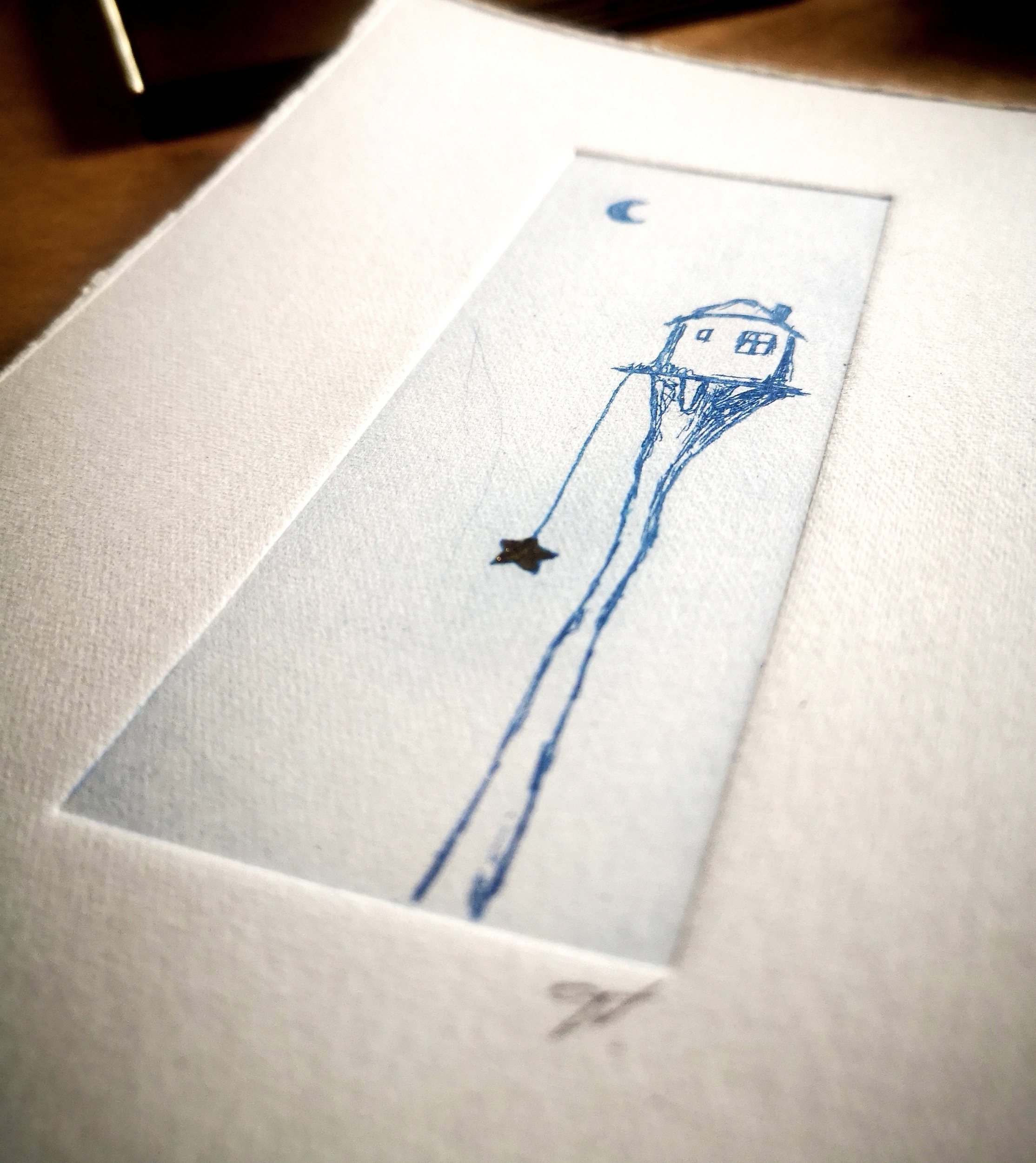 Home, Cabane, Atelier Verdegrine, Gravure à leau forte