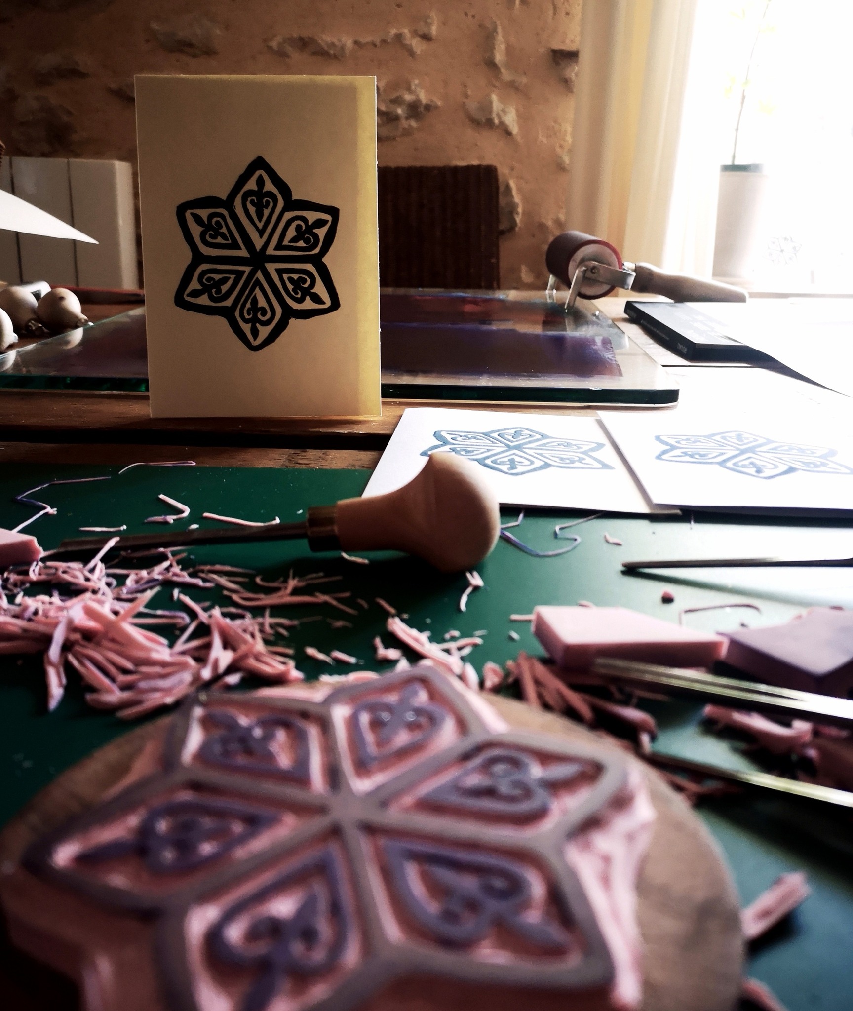 Carte postale, Atelier Verdegrine