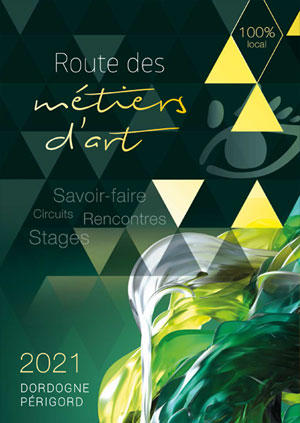 carnet route metiers art dordogne 2021