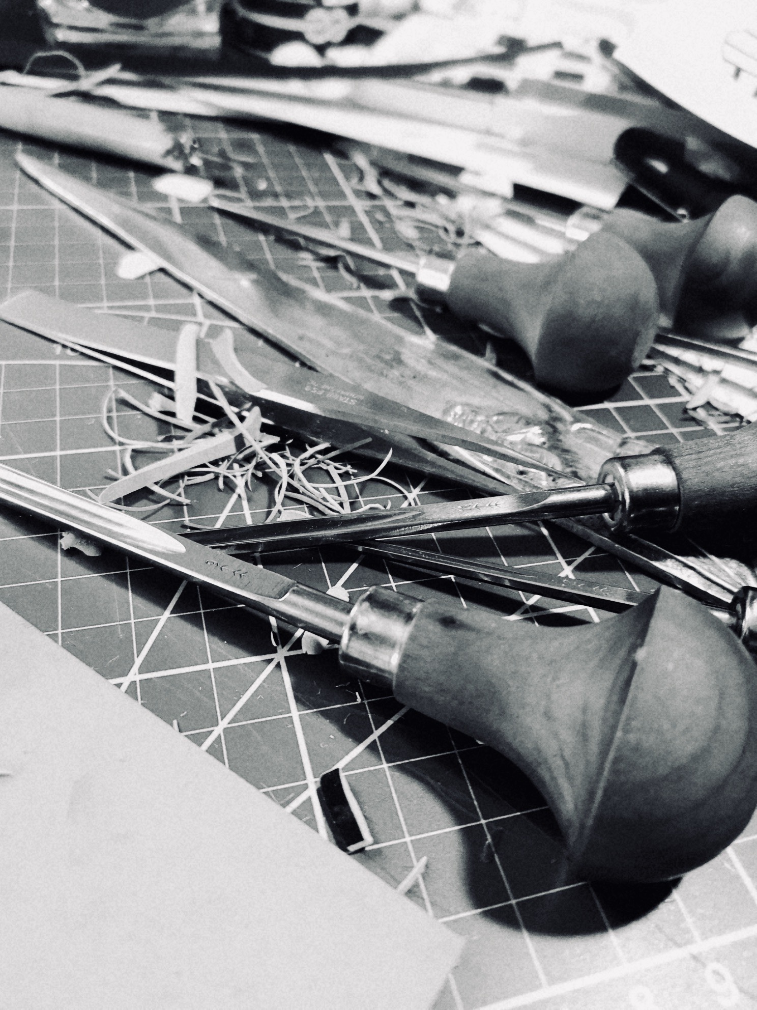 linogravure verdegrine taille douce atelier le bugue dordogne