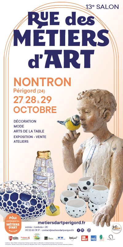 affiche rue metiers art 2023