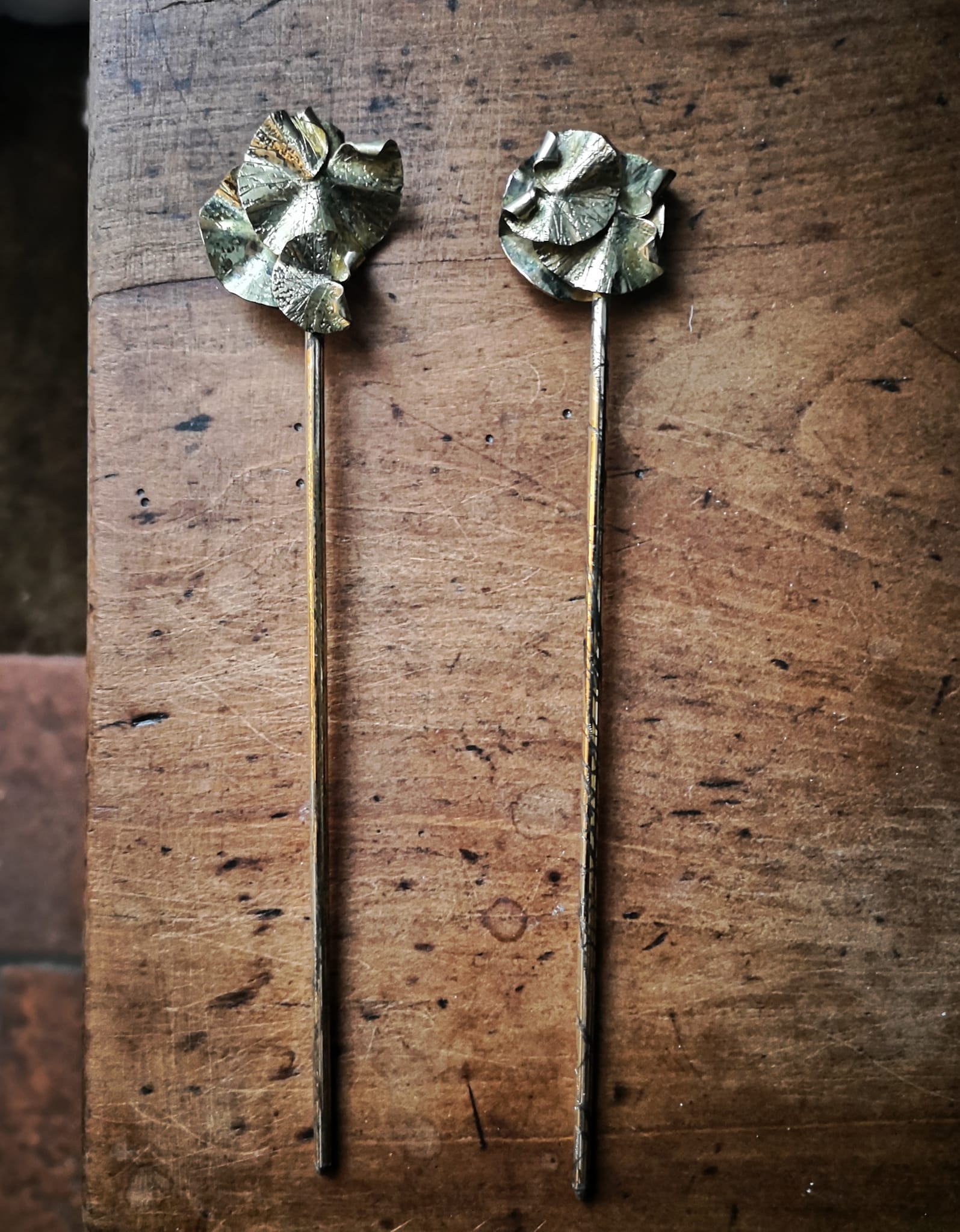 verdegrine pique a cheveux bijoux createur dordogne