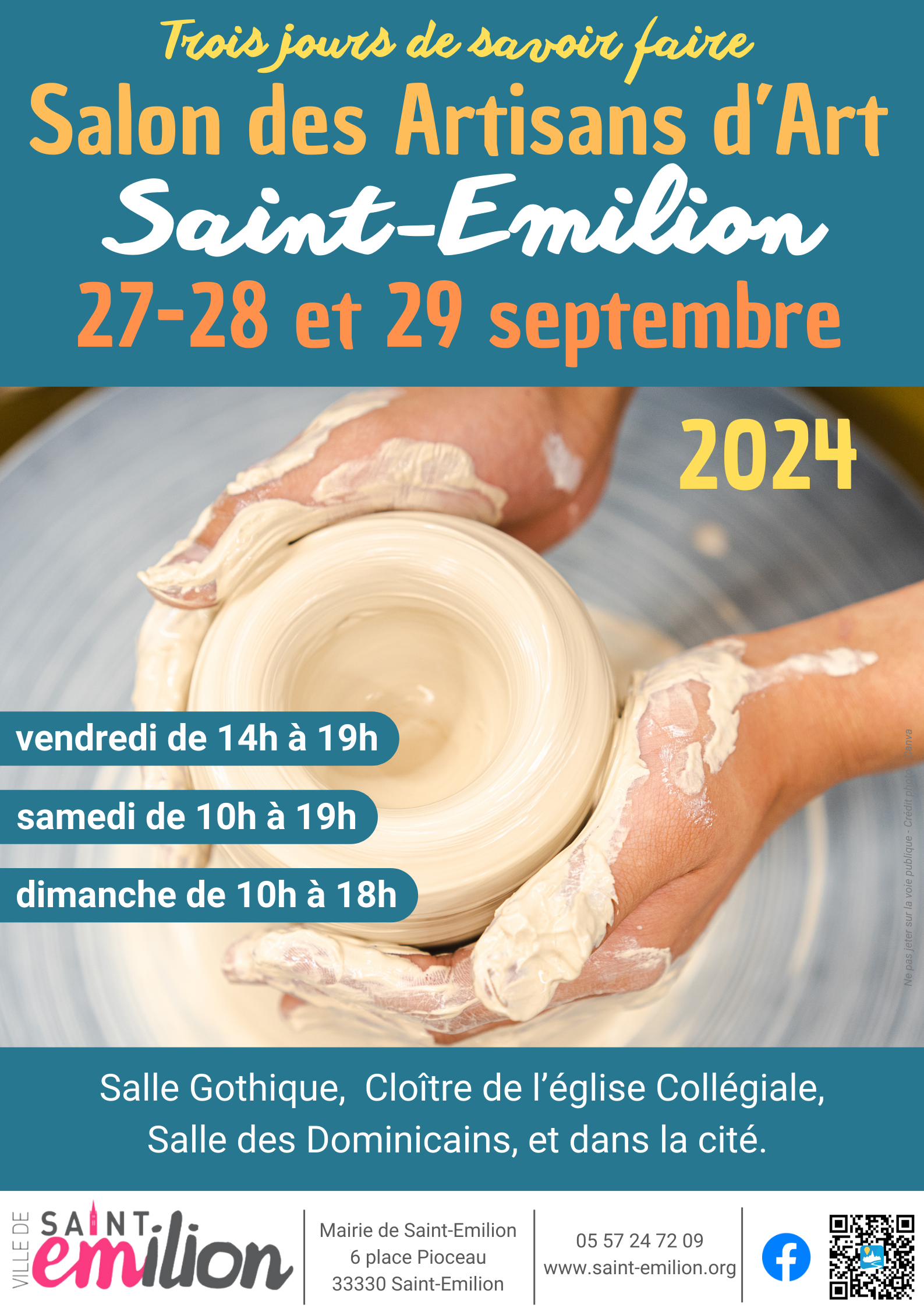 affiche salon des artisans d art 2024