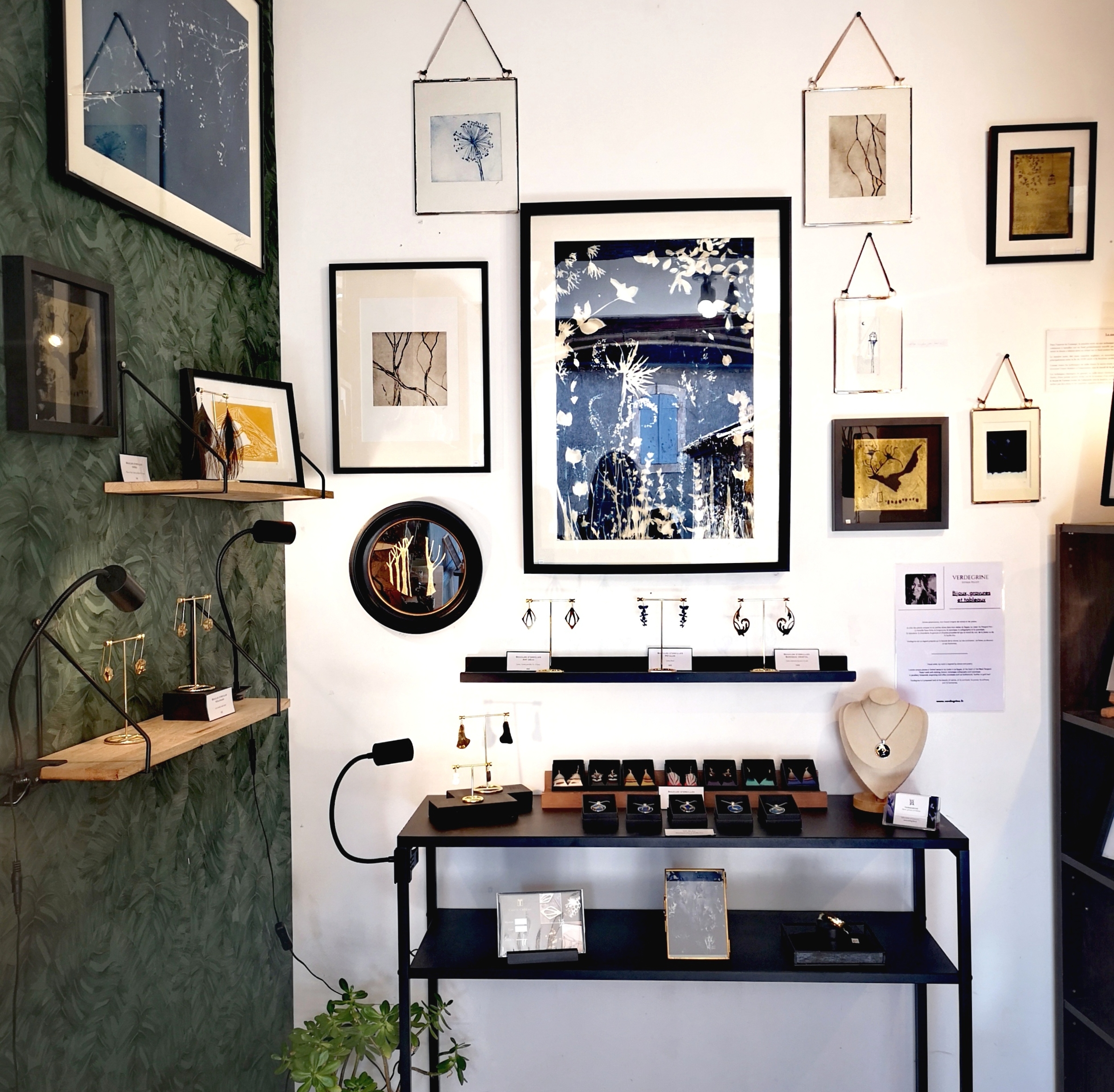 verdegrine bijoux et tableaux