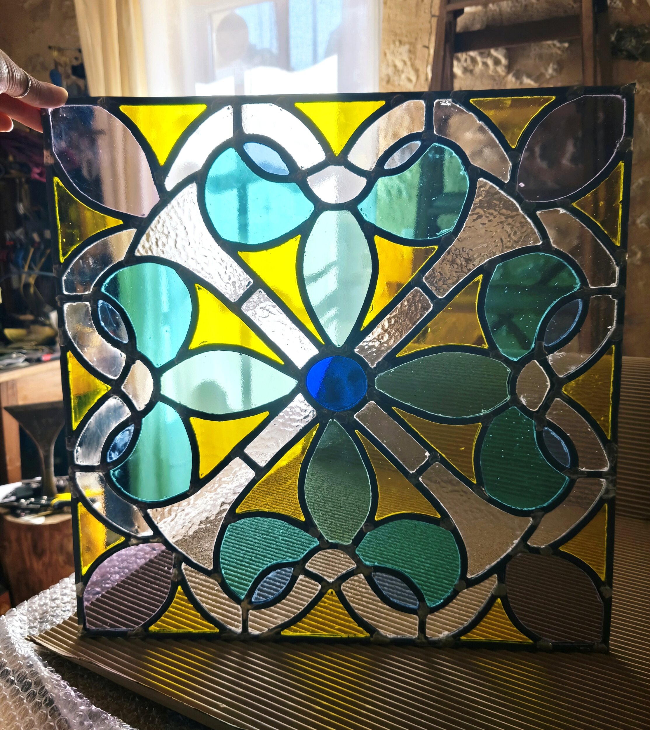 verdegrine vitrail