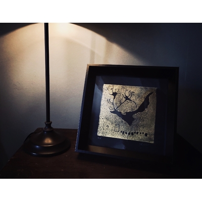 Verdegrine - Linogravure