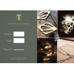 Carte cadeau Verdegrine