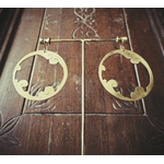 Atelier Verdegrine, Boucles d'oreilles Zéphyr, Bijoux créateur