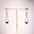 Verdegrine, Boucles d'oreilles Lapis Lazuli, Planètes, Neptune, Bijoux Créateur