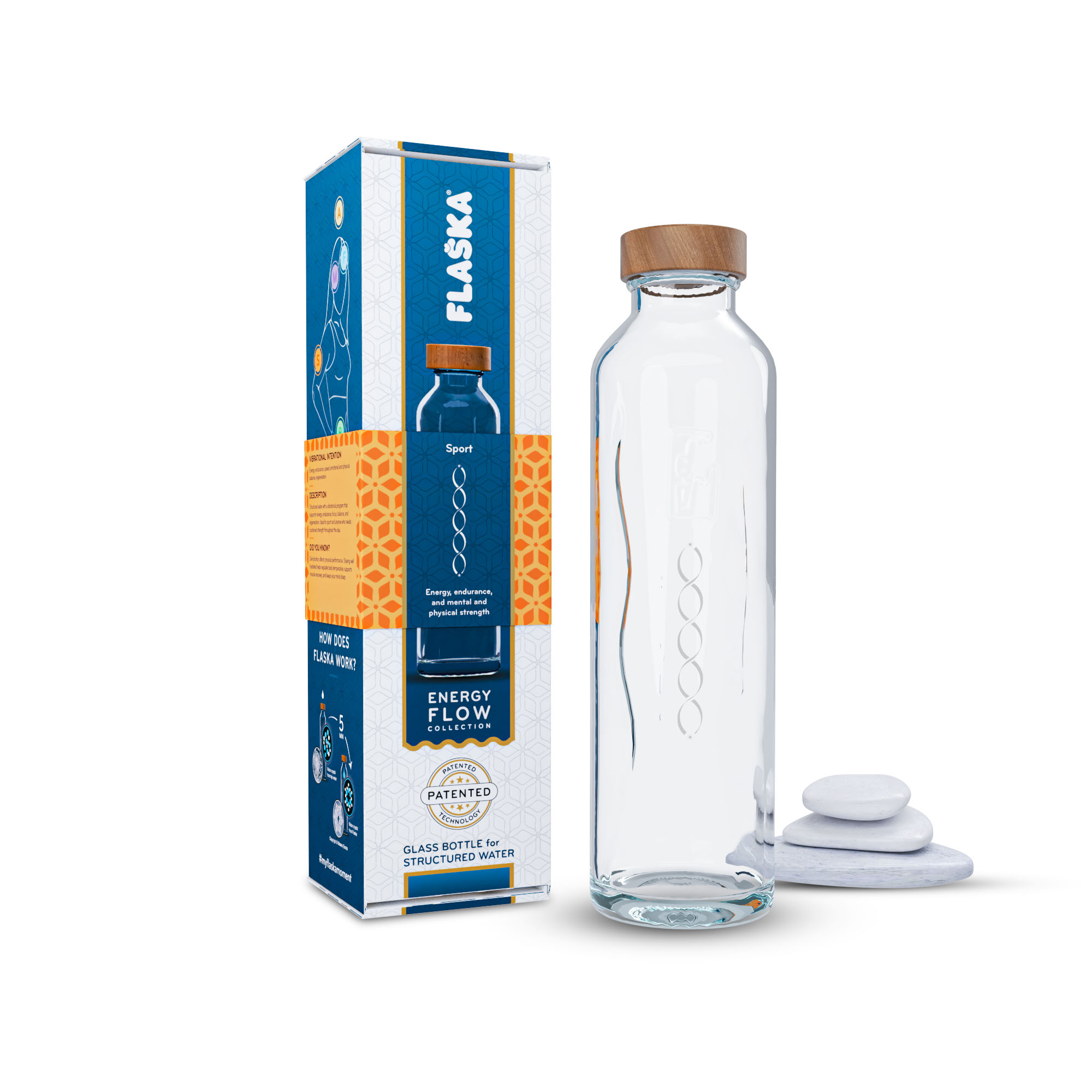 Bouteille Energy Flow Sport + emballage